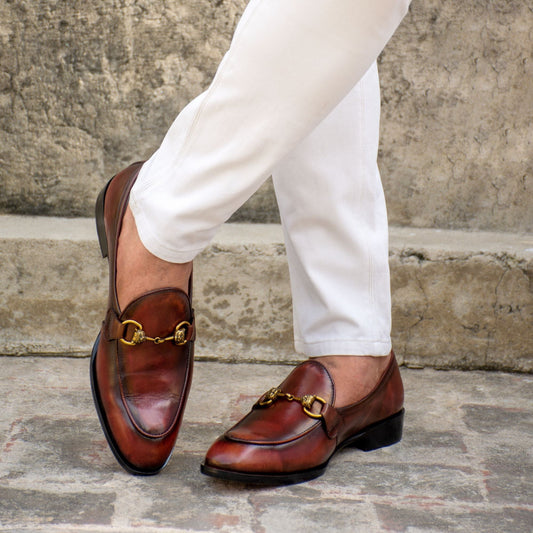 Inleather Loafers 005