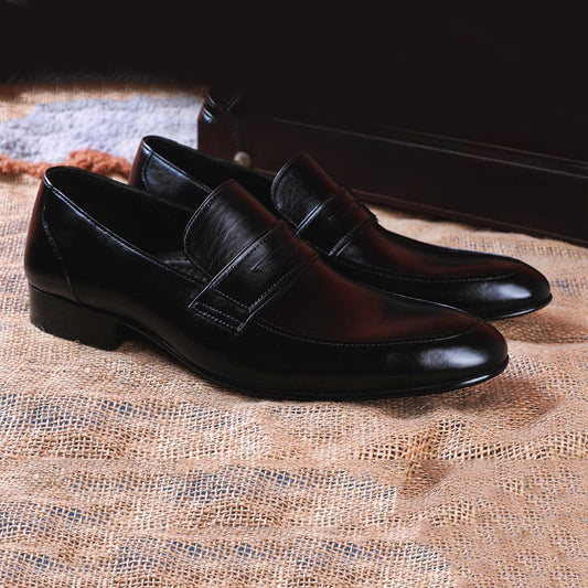 Samson Black Handmade Leather Shoes
