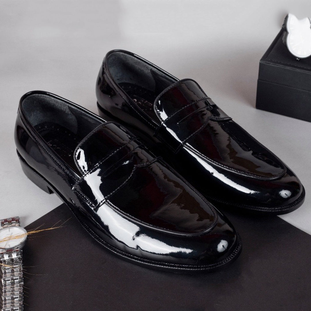 Patent penny Loafer – InLeather Handmade Shoes