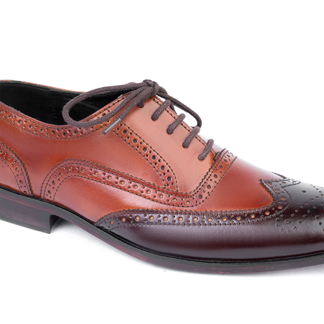 Brouge Oxford Two tone