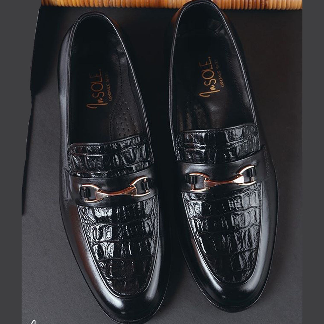 Cadeau Black Handmade Shoes